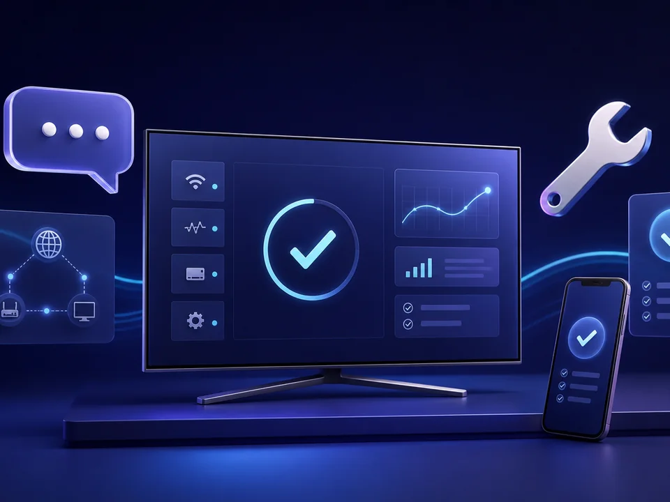 Assistance Atlas Pro on TV pour différents appareils